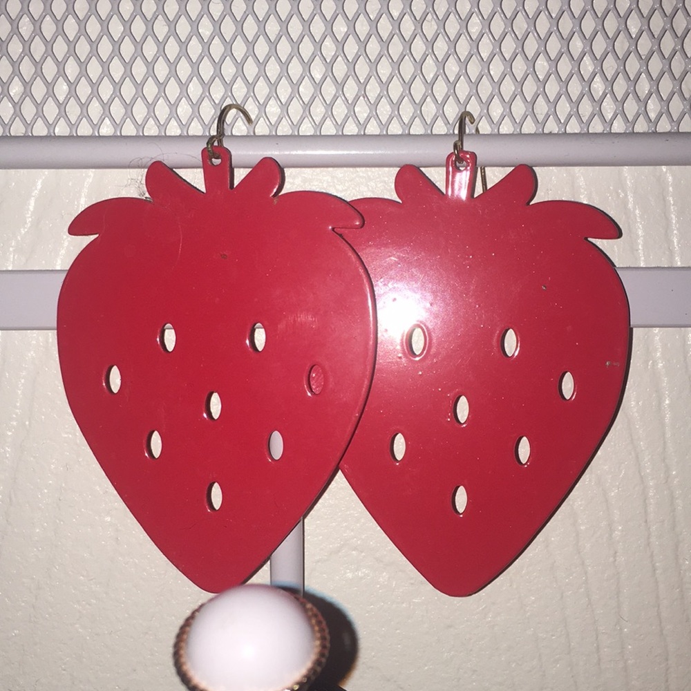 Strawberry earrings